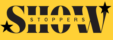 Show stoppers logo graphic in yellow